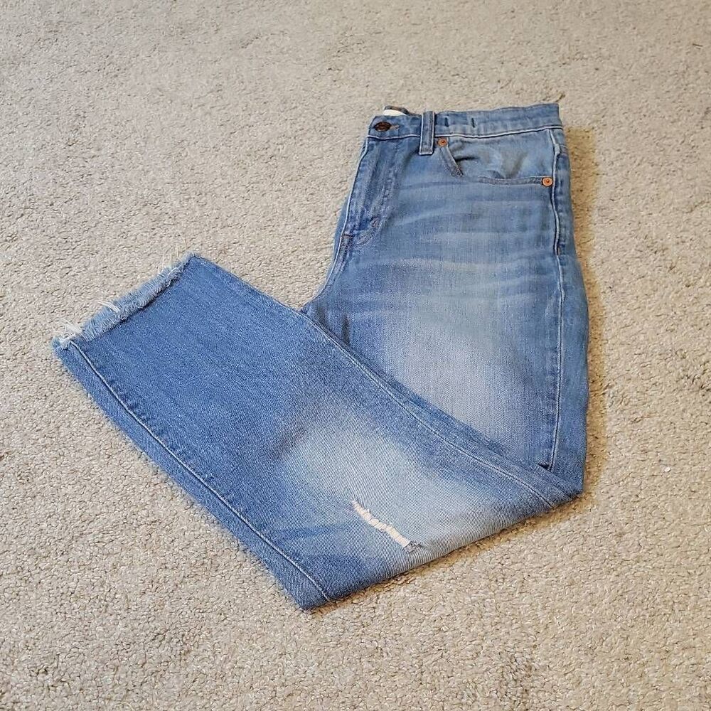 Madewell Women's High Rise Slim Crop BoyJeans Size 26